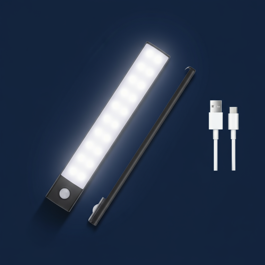 Motion Sensor Ambient Light - Black