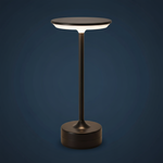 Metallic Table Lamp - Black